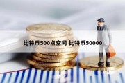 比特币500点空间 比特币50000
