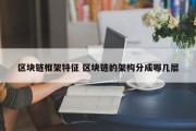 区块链框架特征 区块链的架构分成哪几层 区块链框架特征 区块链的架构分成哪几层